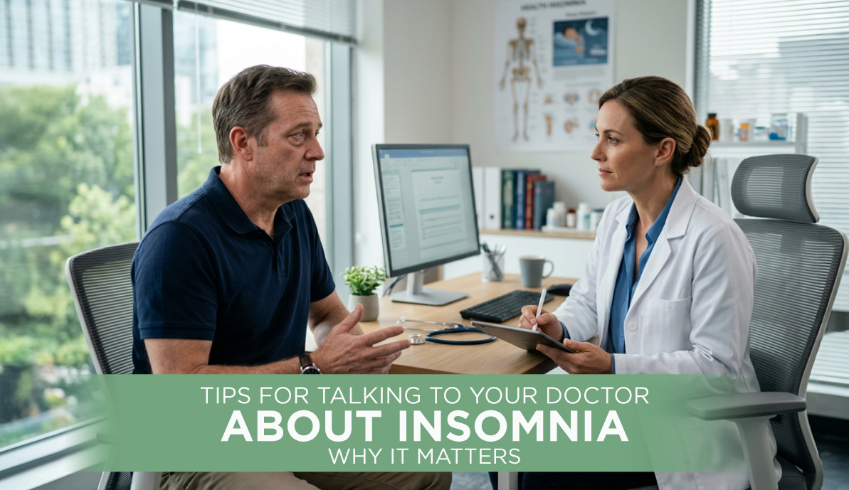 Tips for Talking to Your Doctor About Insomnia – Why It Matters