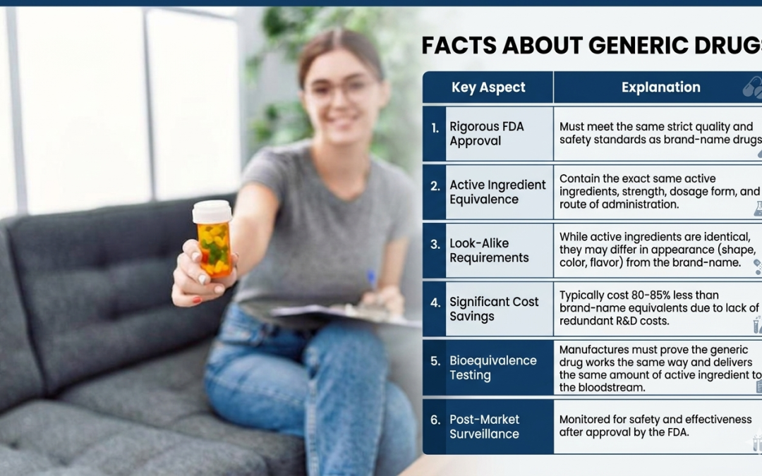 10 Facts About Generic Drugs That Will Surprise You