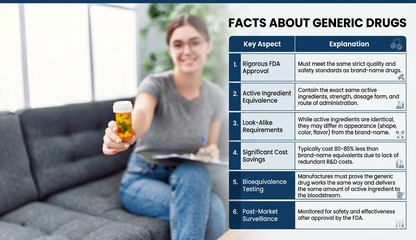 10 Facts About Generic Drugs That Will Surprise You