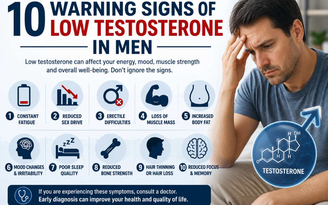 10 Warning Signs of Low Testosterone in Men