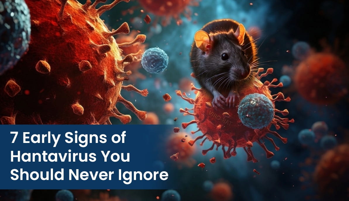 7 early signs of hantavirus infographic