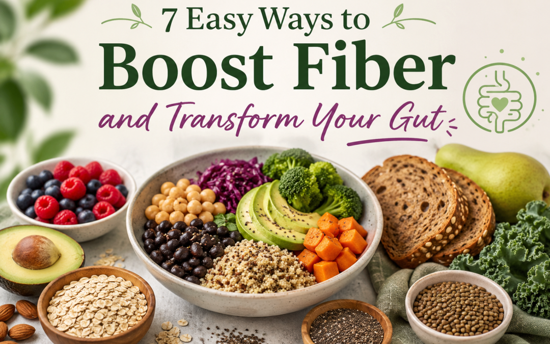 7 Easy Ways to Boost Fiber and Transform Your Gut