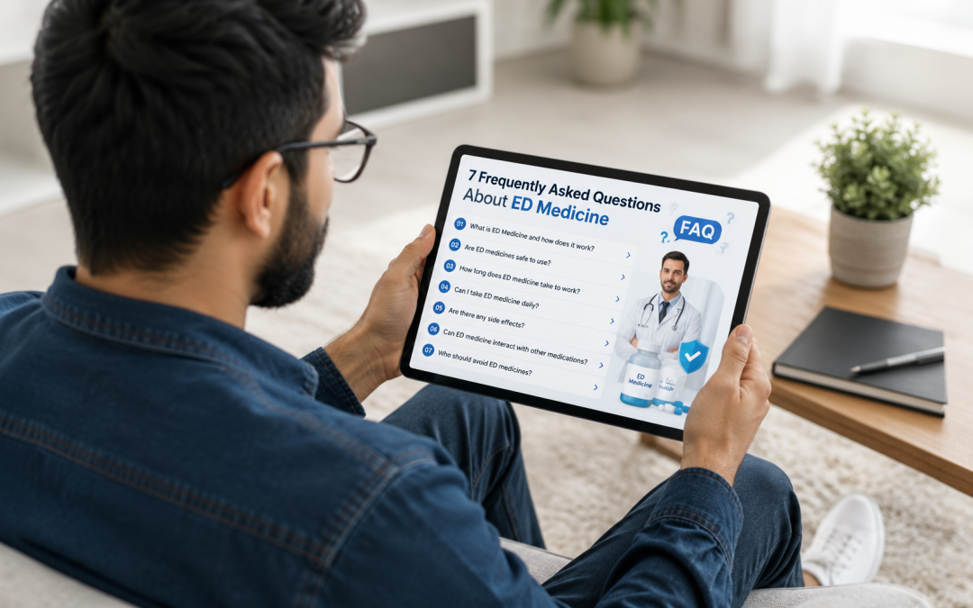 7 Frequently Asked Questions About ED Medicine Answered
