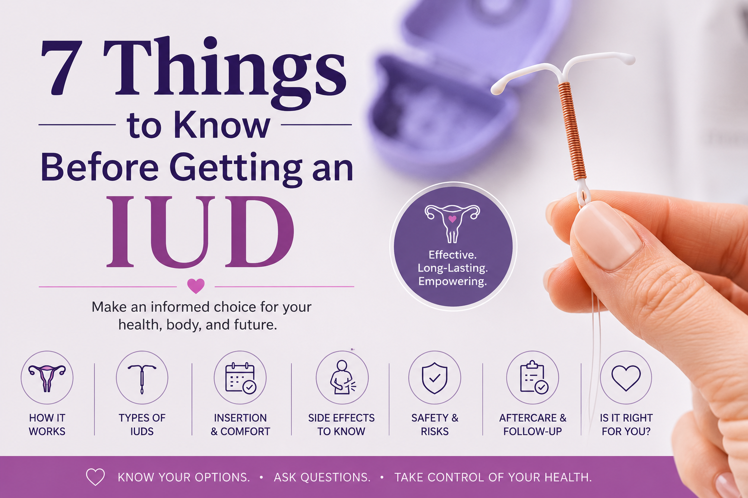 7 Things to Know Before Getting an IUD