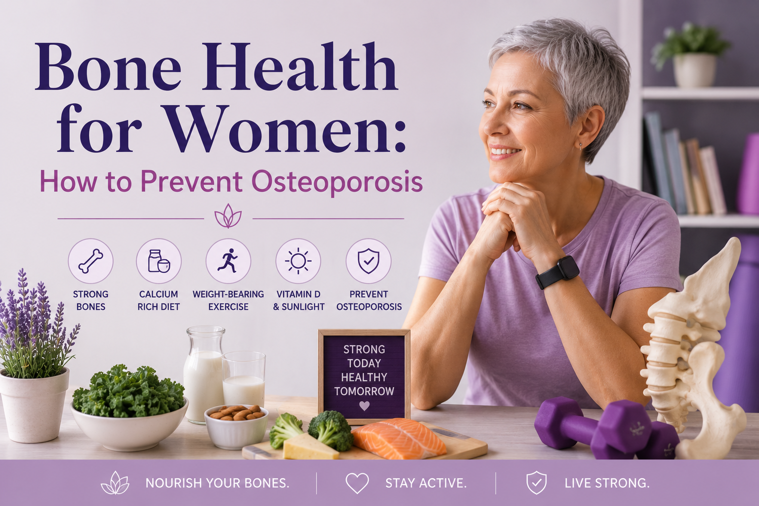 Bone Health for Women: How to Prevent Osteoporosis