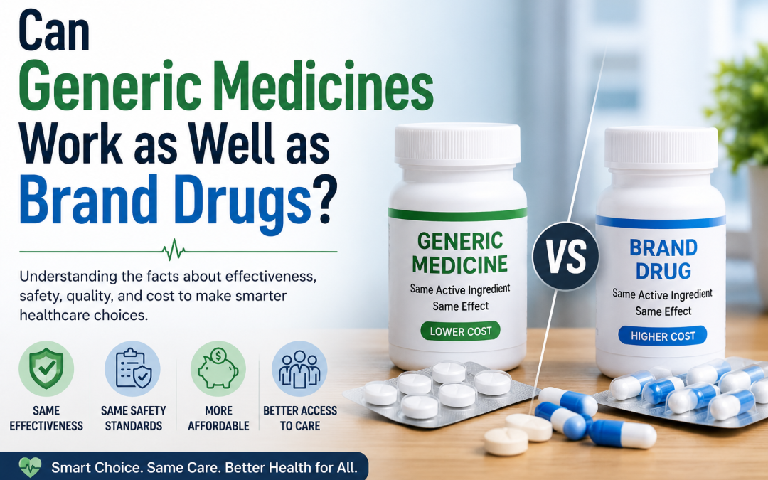 Can Generic Medicines Work as Well as Brand Drugs?