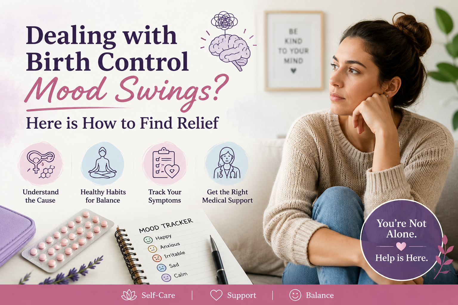 Dealing with Birth Control Mood Swings Here is How to Find Relief