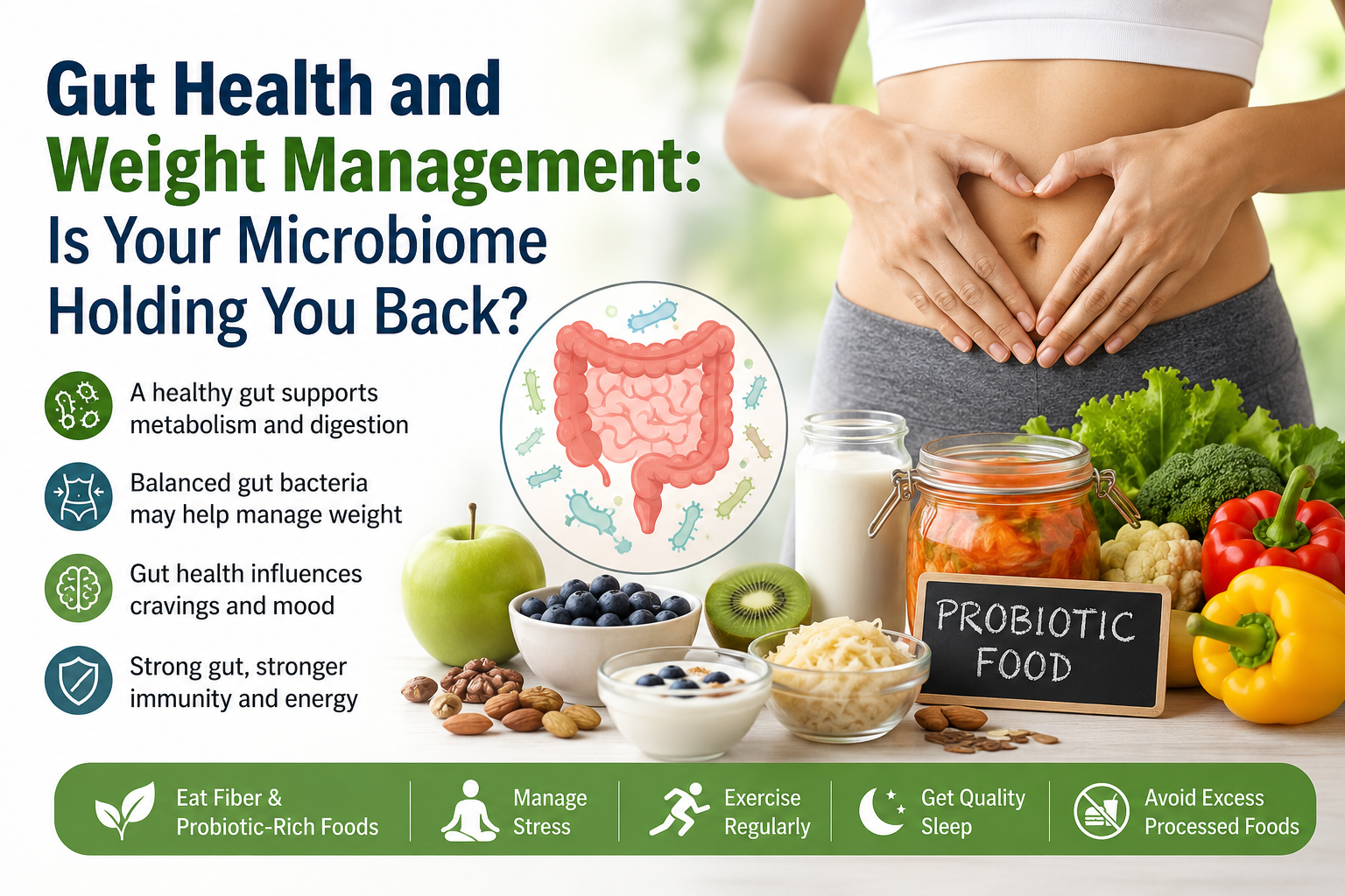 Gut Health and Weight Management: Is Your Microbiome Holding You Back?