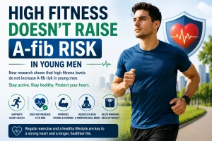 Fitness A-fib risk young men health
