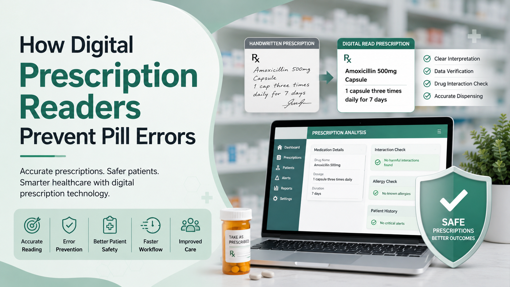 How Digital Prescription Readers Prevent Pill Errors