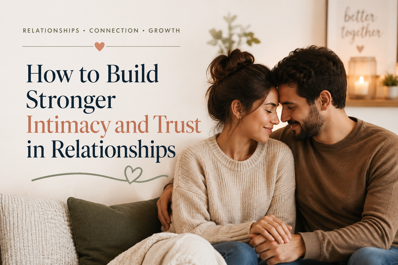 How to Build Stronger Intimacy and Trust in Relationships