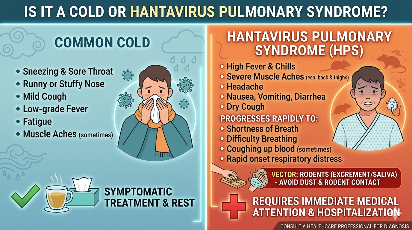 Is It a Cold or Hantavirus Pulmonary Syndrome?