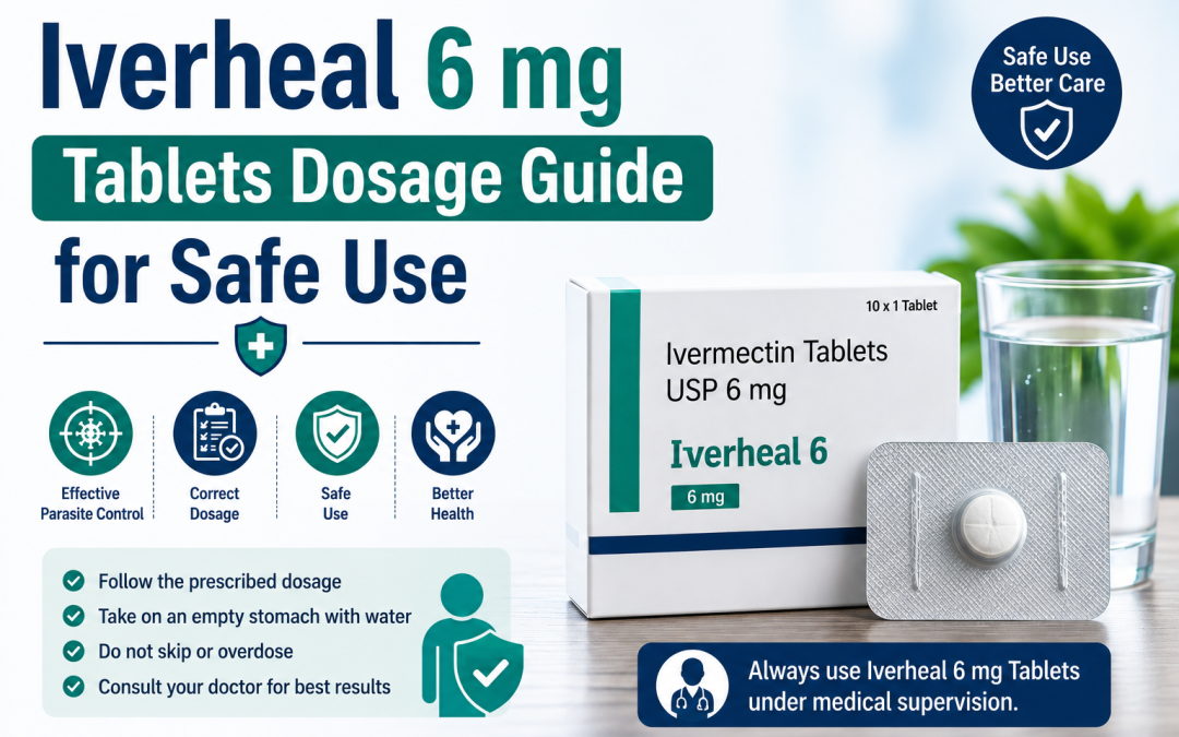 Iverheal 6 mg Tablets Dosage Guide for Safe Use