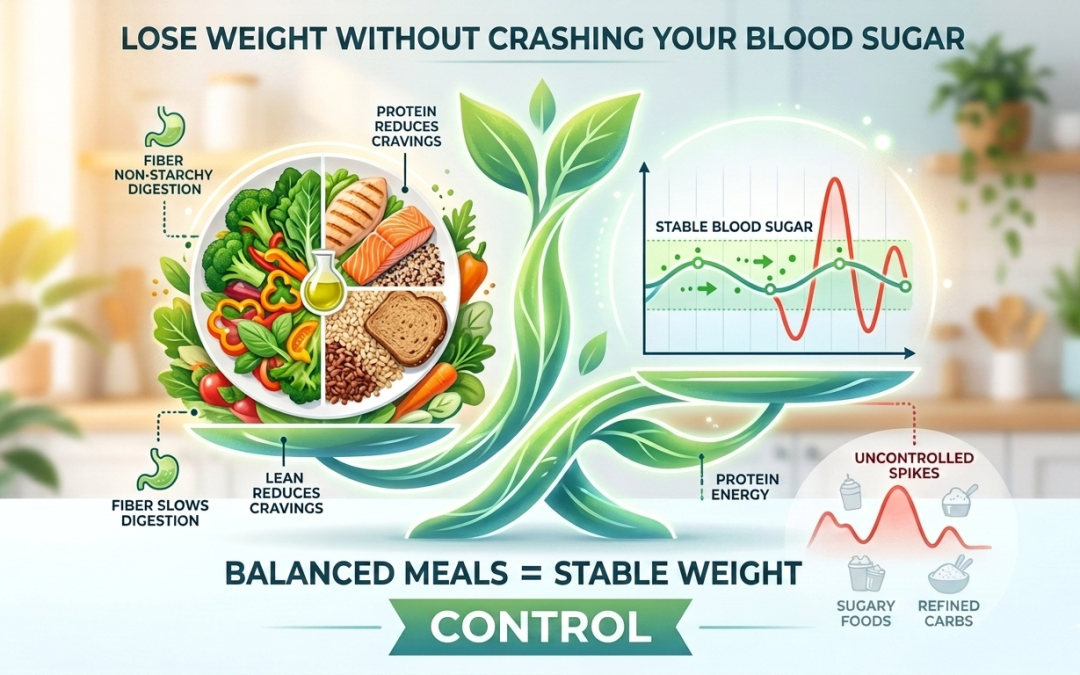 Lose Weight Without Crashing Your Blood Sugar
