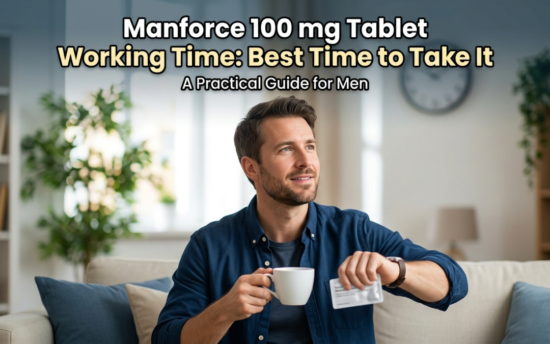 Manforce 100 mg Tablet Working Time: Best Time to Take It