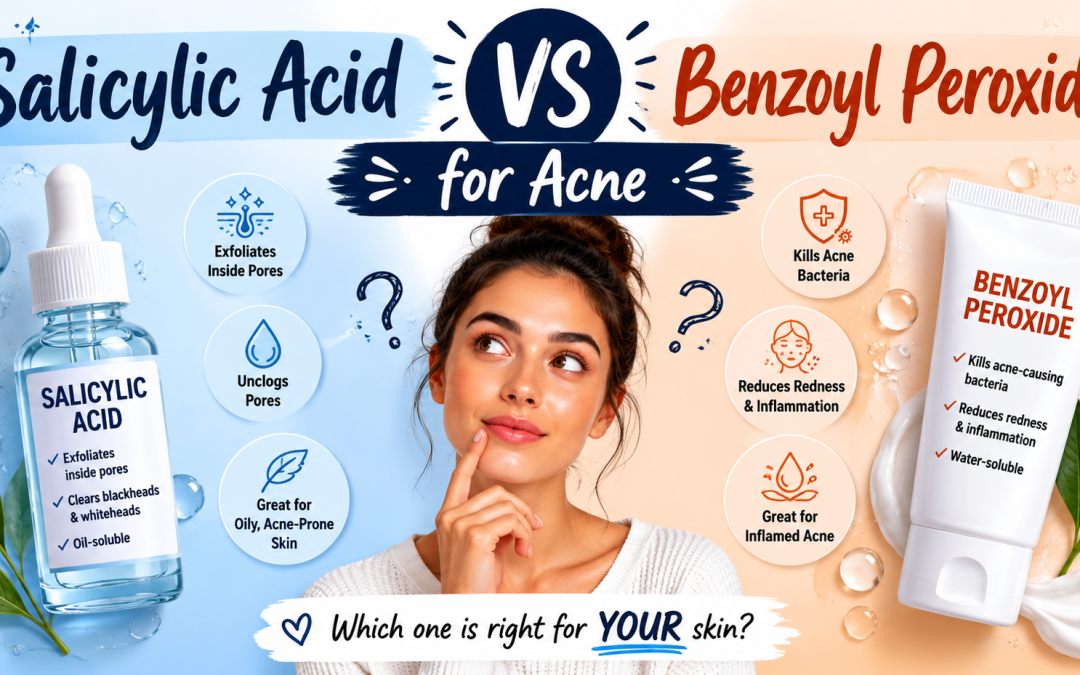 Salicylic Acid vs Benzoyl Peroxide for Acne