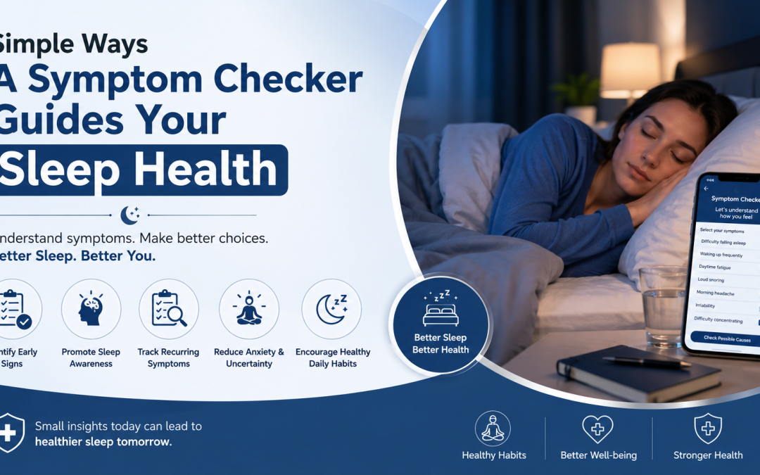 Simple Ways A Symptom Checker Guides Your Sleep Health