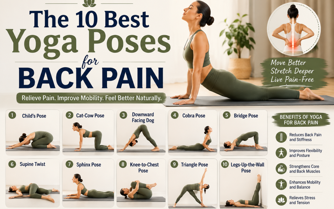The 10 Best Yoga Poses for Back Pain