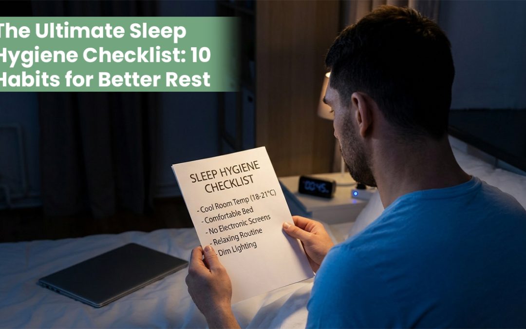 The Ultimate Sleep Hygiene Checklist: 10 Habits for Better Rest