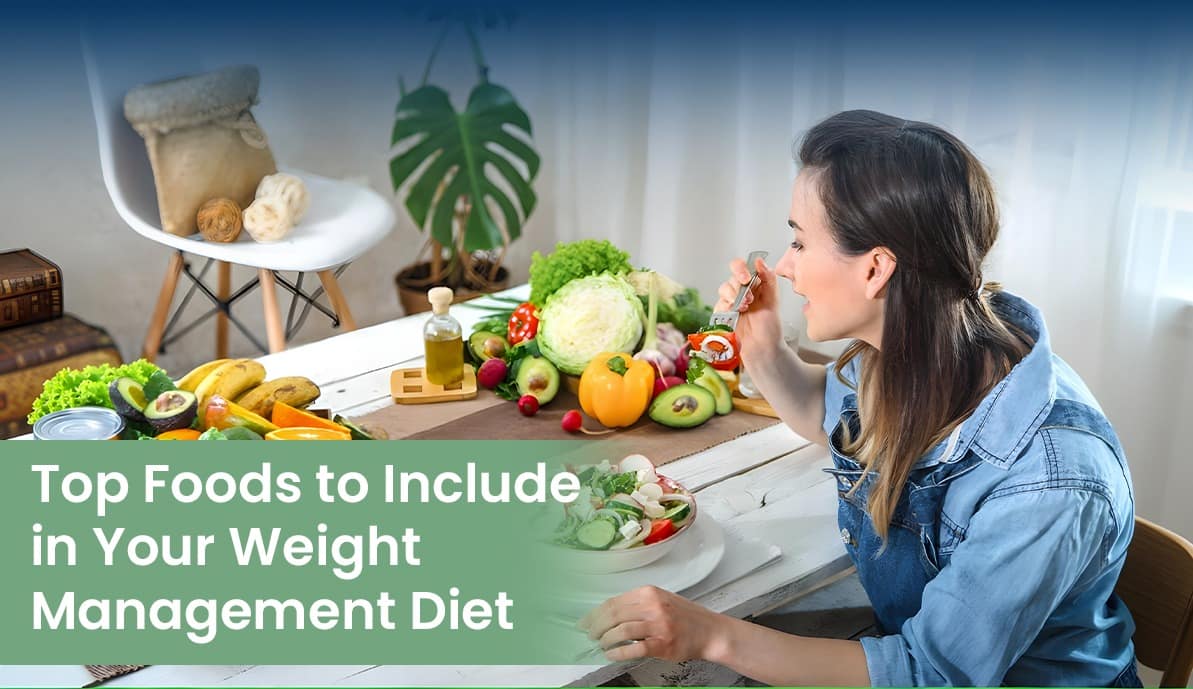 Weight management diet foods guide