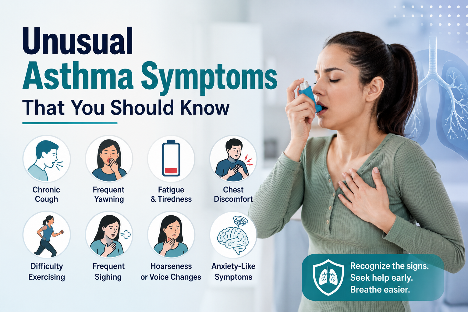 Unusual Asthma Symptoms That You Should Know