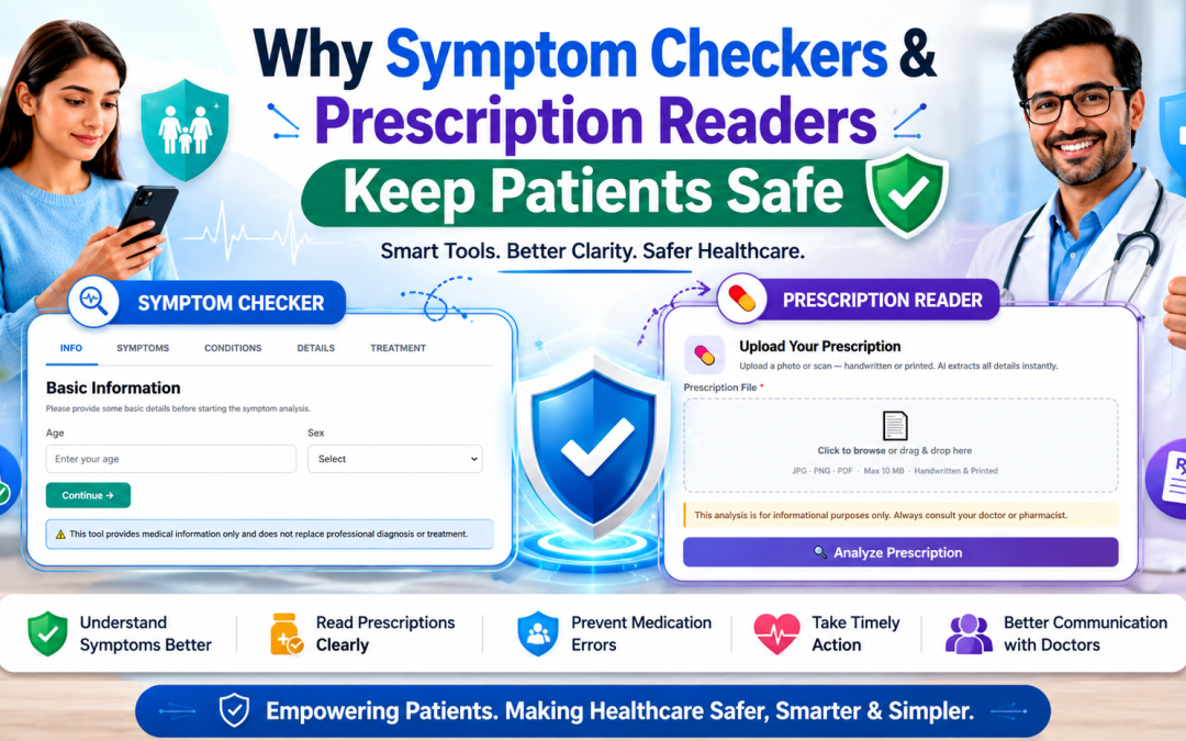 Why Symptom Checkers & Prescription Readers Keep Patients Safe