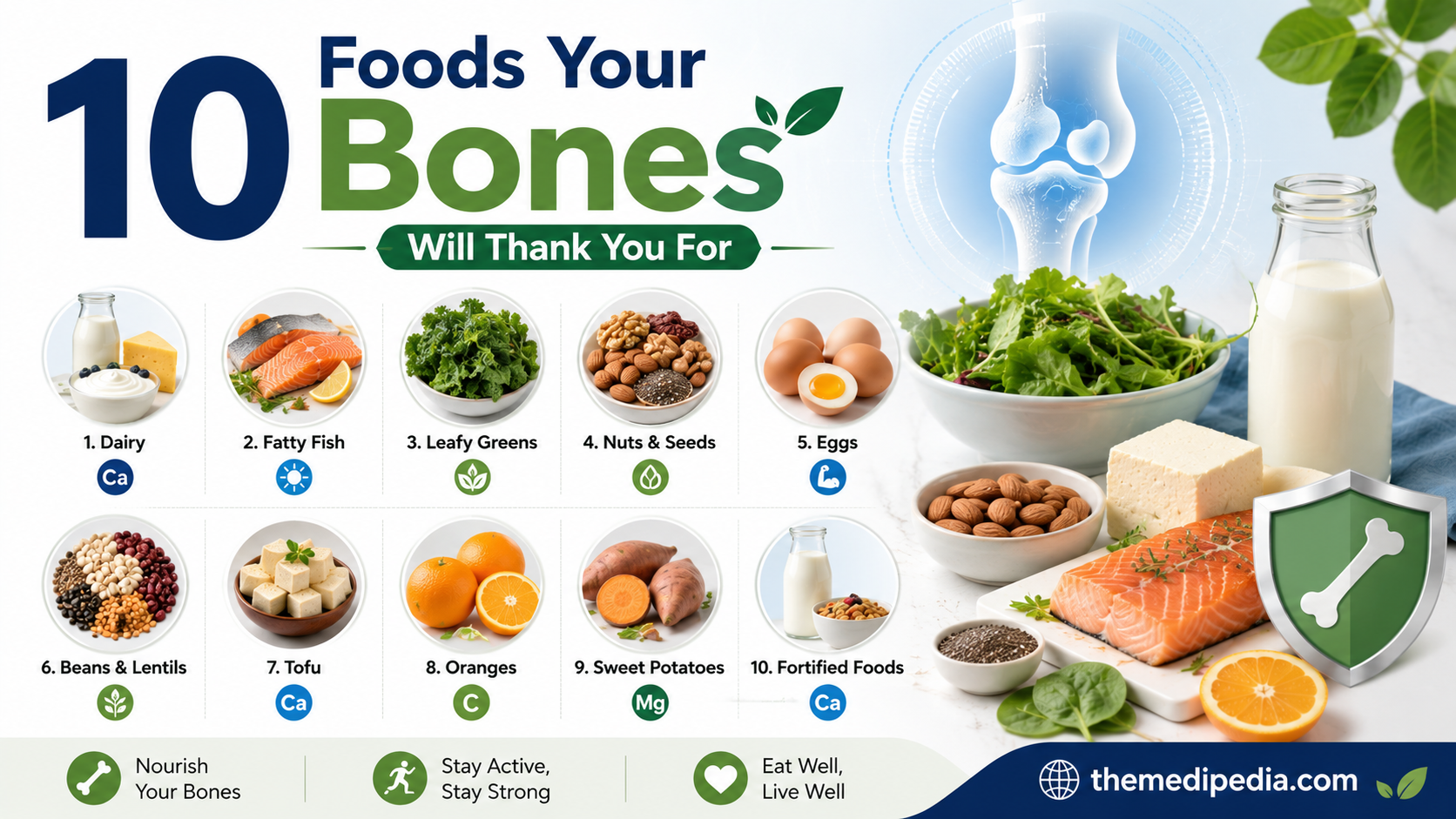 10 Foods Your Bones Will Thank You For