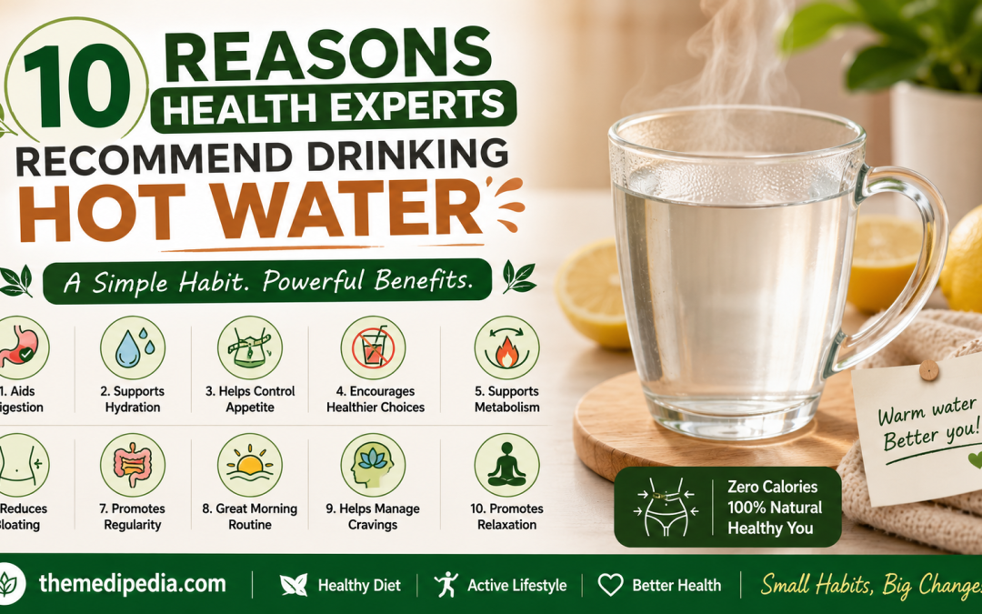 10 Reasons Health Experts Recommend Drinking Hot Water