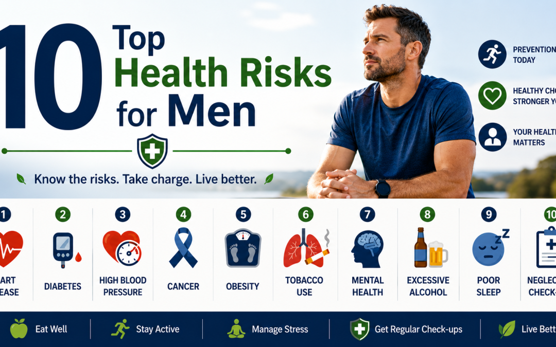 10 Top Health Risks for Men
