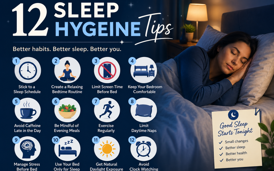 12 Sleep Hygeine Tips