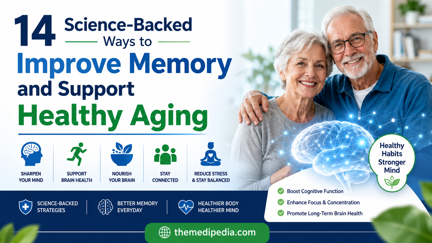 14 Science-Backed Ways to Improve Memory and Support Healthy Aging