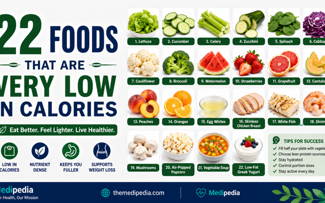 22 Foods That Are Very Low in Calories