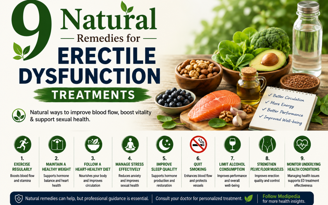 9 Natural Remedies for Erectile Dysfunction Treatments