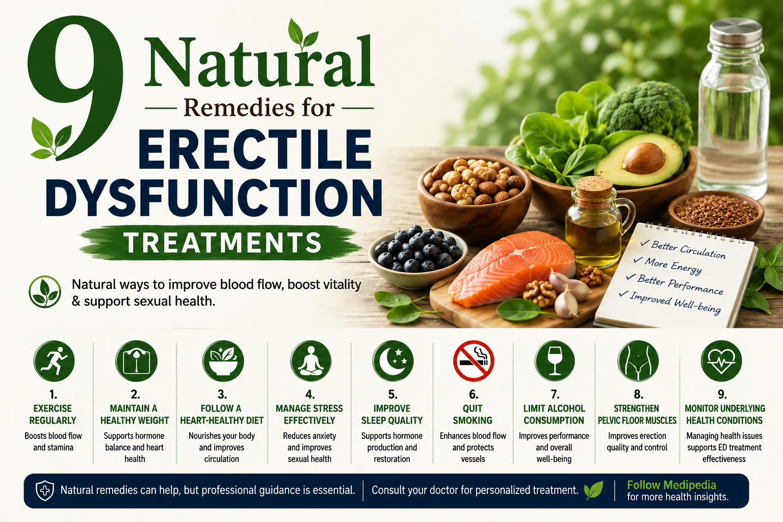 9 Natural Remedies for Erectile Dysfunction Treatments