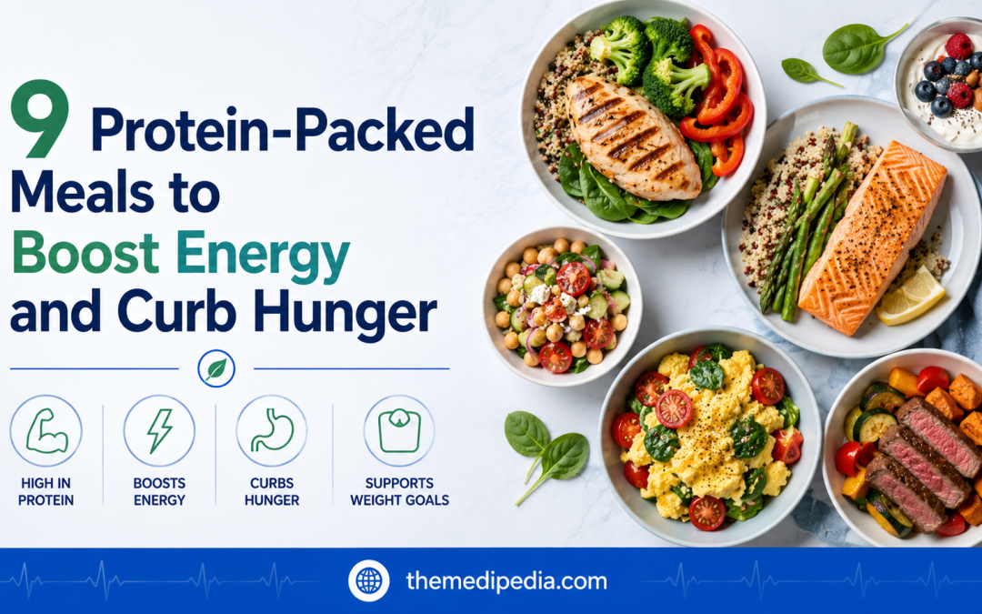 9 Protein-Packed Meals to Boost Energy and Curb Hunger