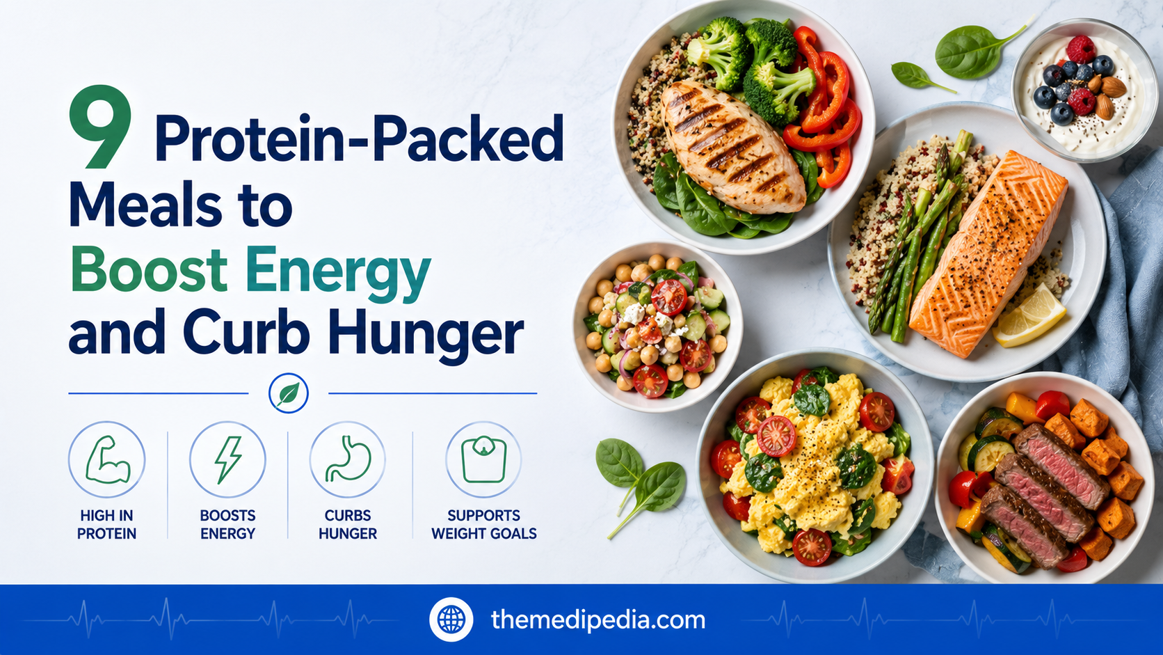 9 Protein-Packed Meals to Boost Energy and Curb Hunger