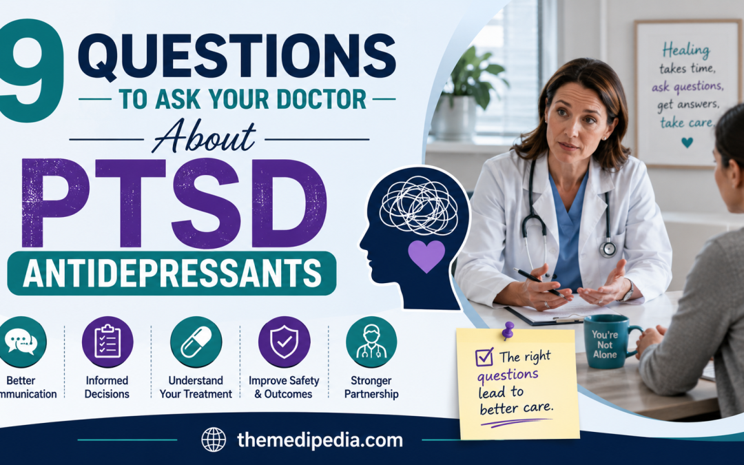 9 Questions to Ask Your Doctor About PTSD Antidepressants