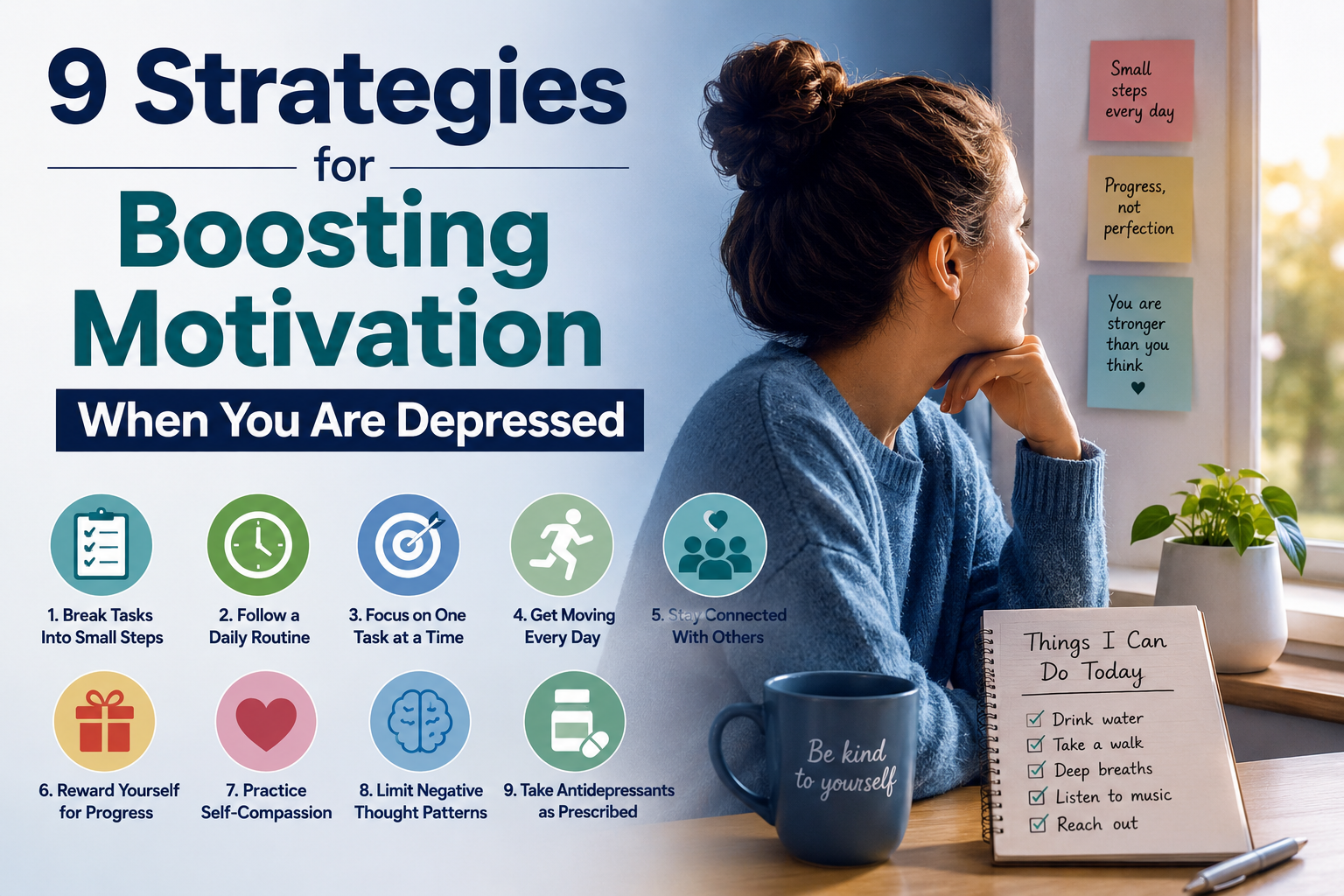 9 Strategies for Boosting Motivation When You Are Depressed