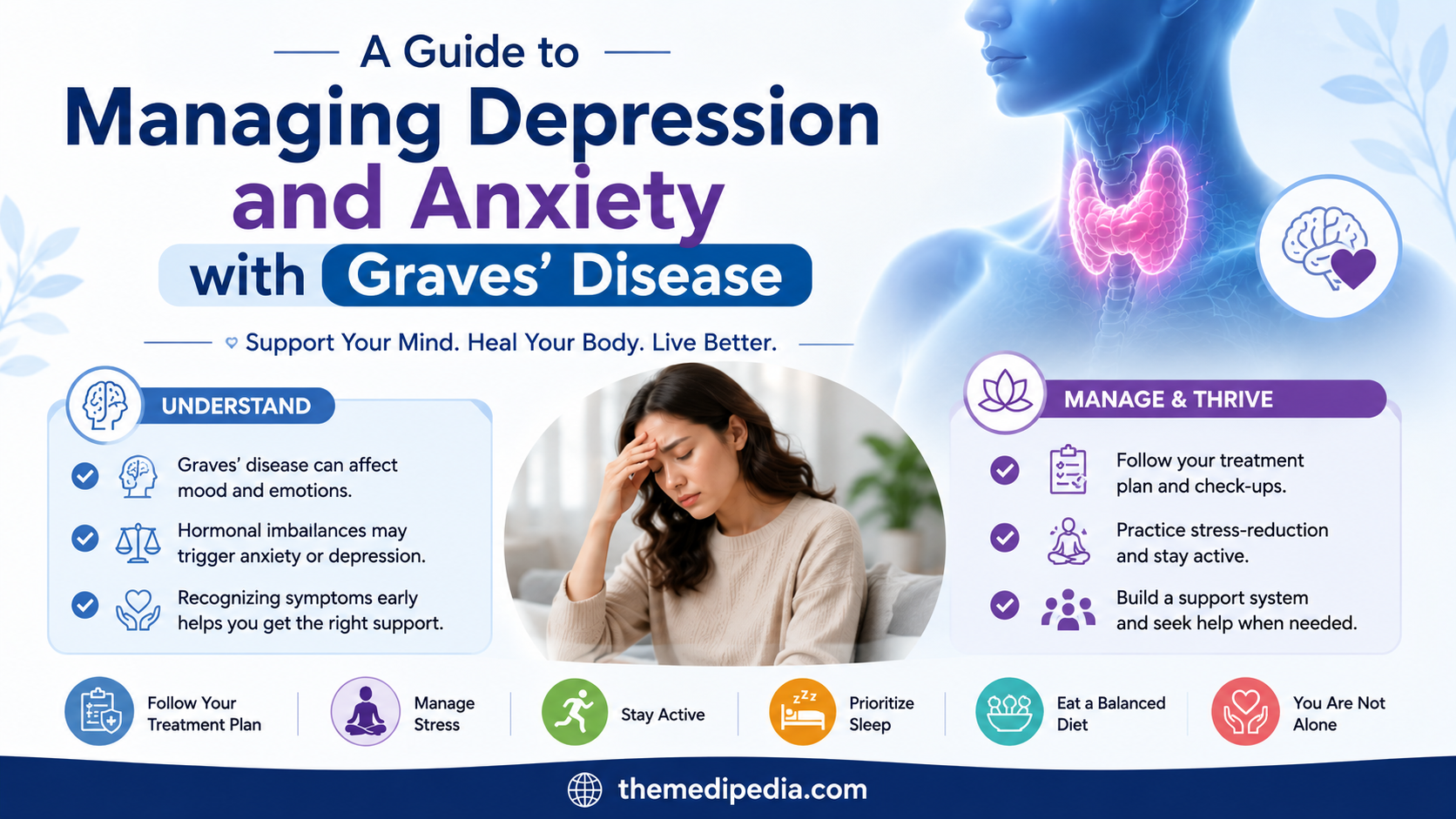 A Guide to Managing Depression and Anxiety with Graves’ Disease