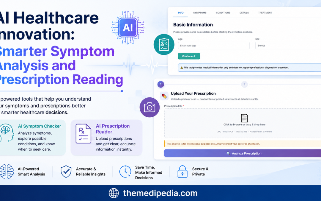 AI Healthcare Innovation: Smarter Symptom Analysis and Prescription Reading