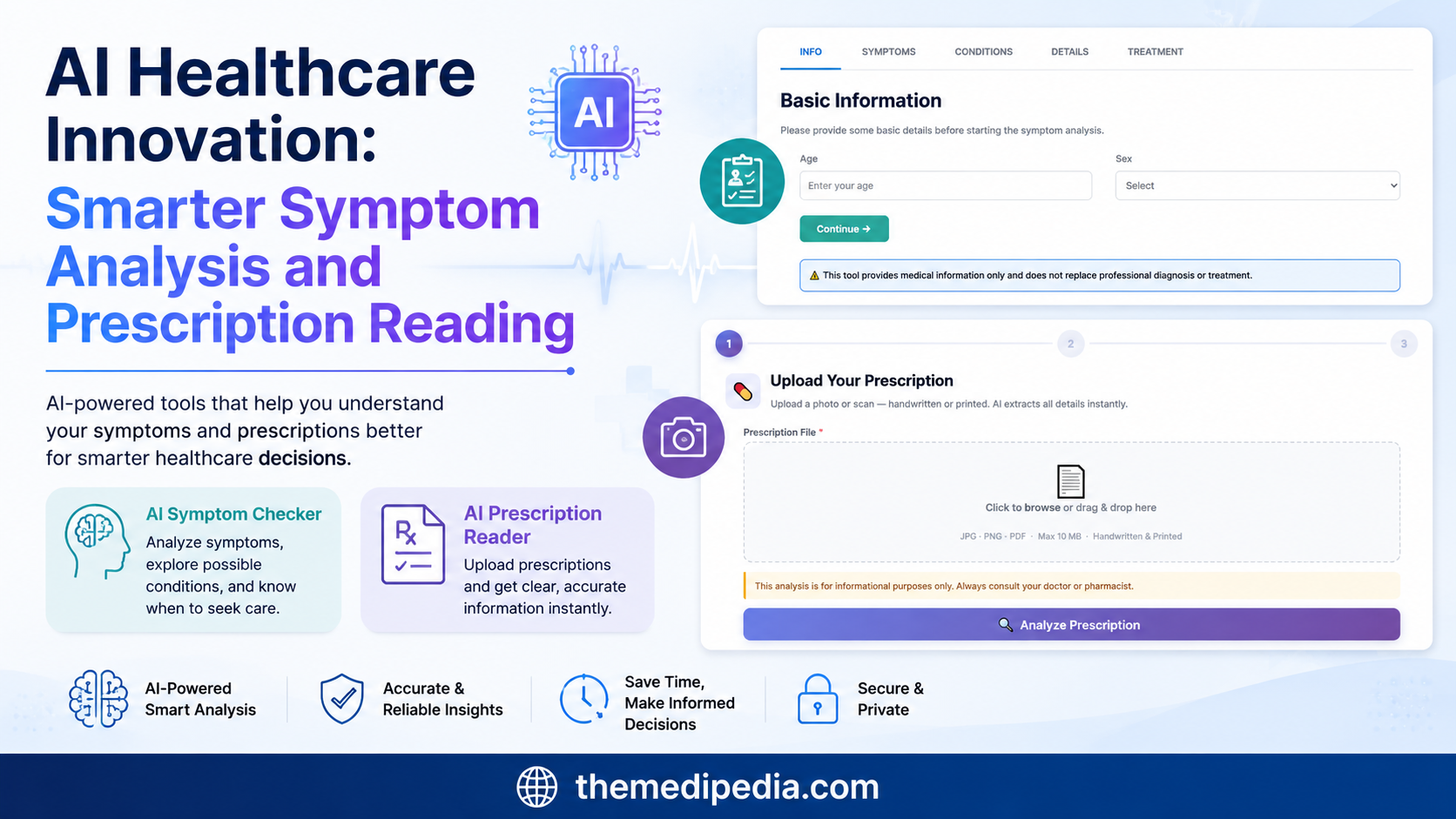 AI Healthcare Innovation: Smarter Symptom Analysis and Prescription Reading