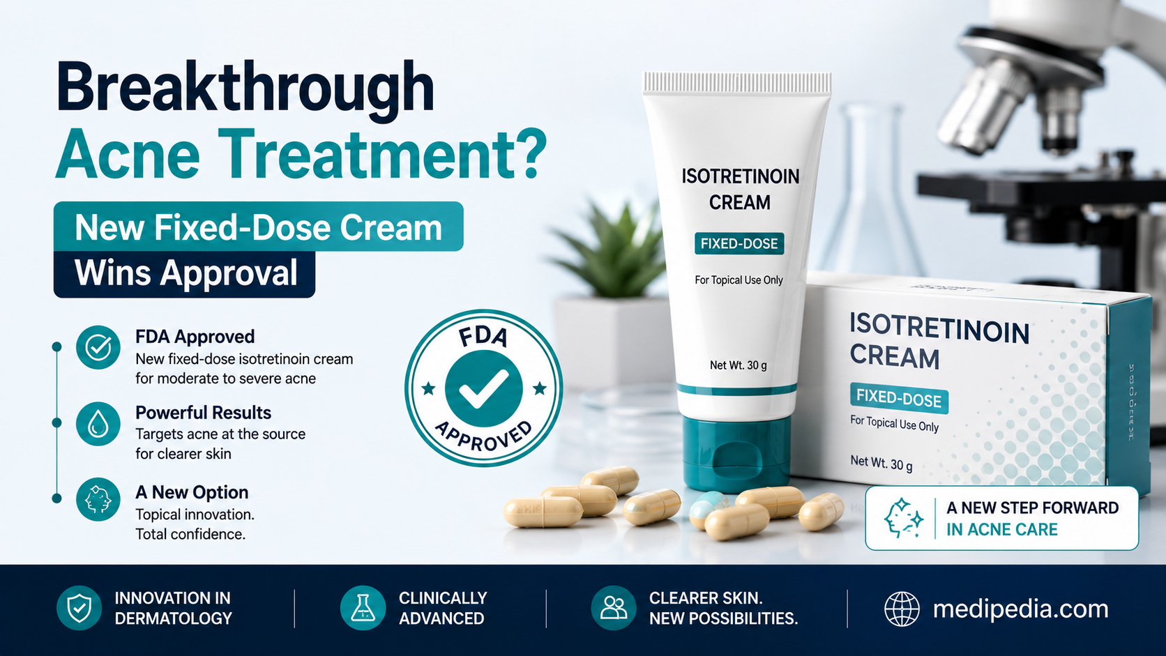 Breakthrough Acne Treatment New Fixed-Dose Cream Wins Approval