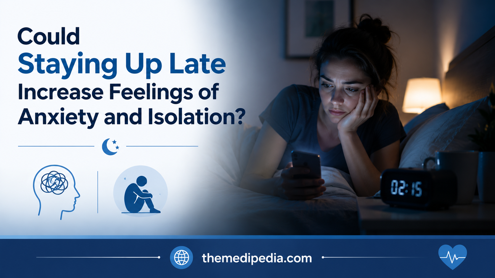 Could Staying Up Late Increase Feelings of Anxiety and Isolation