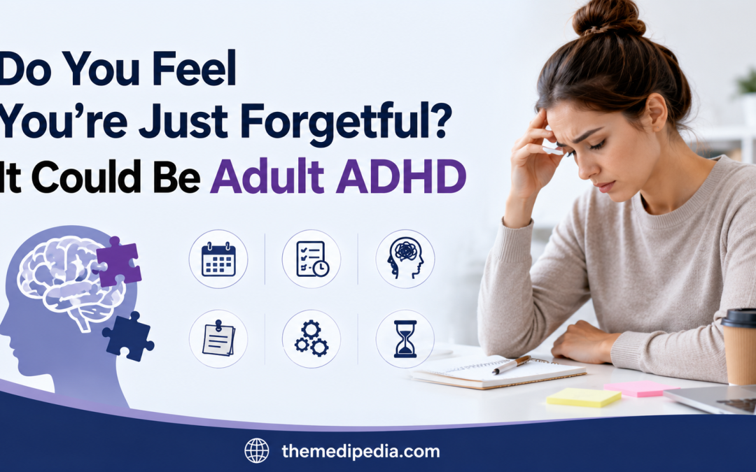 Do You Feel You’re Just Forgetful? It Could Be Adult ADHD