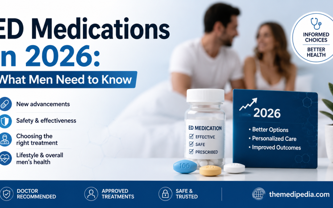 ED Medications in 2026: What Men Need to Know