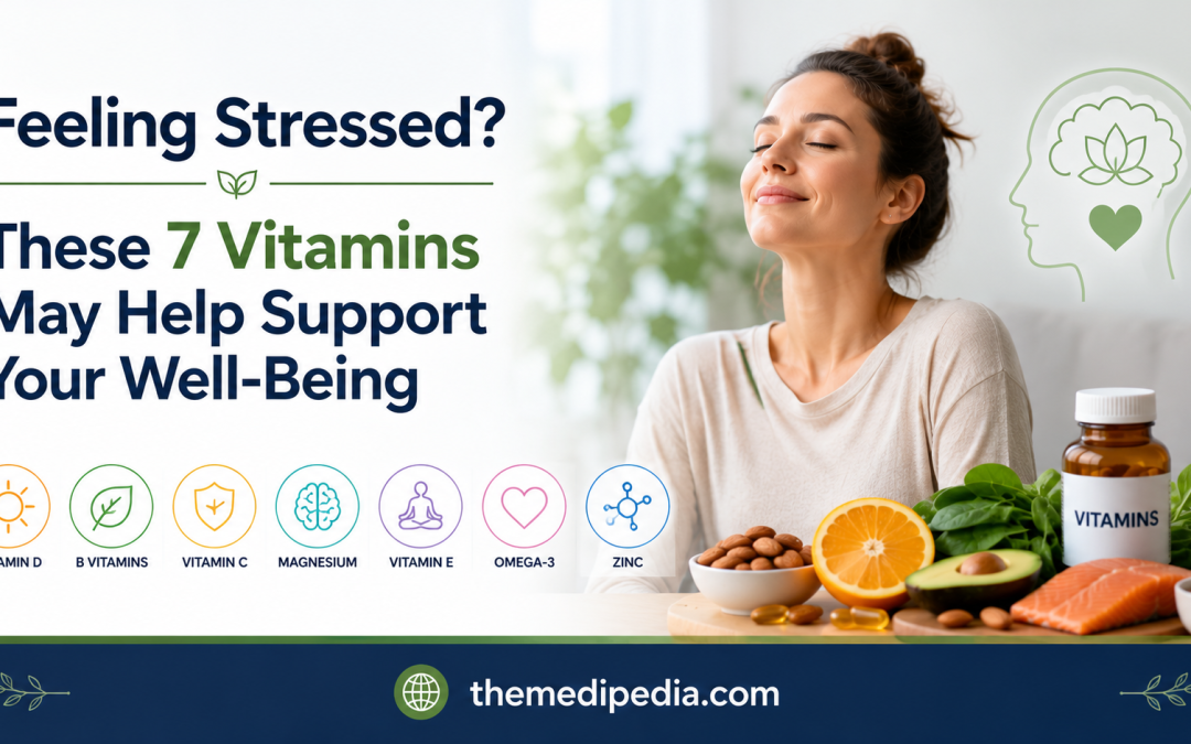 Feeling Stressed? These 7 Vitamins May Help Support Your Well-Being