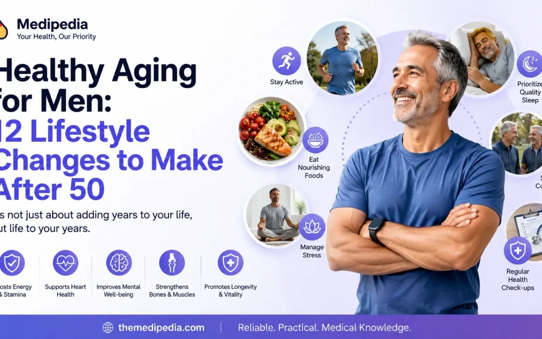 Healthy Aging for Men: 12 Lifestyle Changes to Make After 50