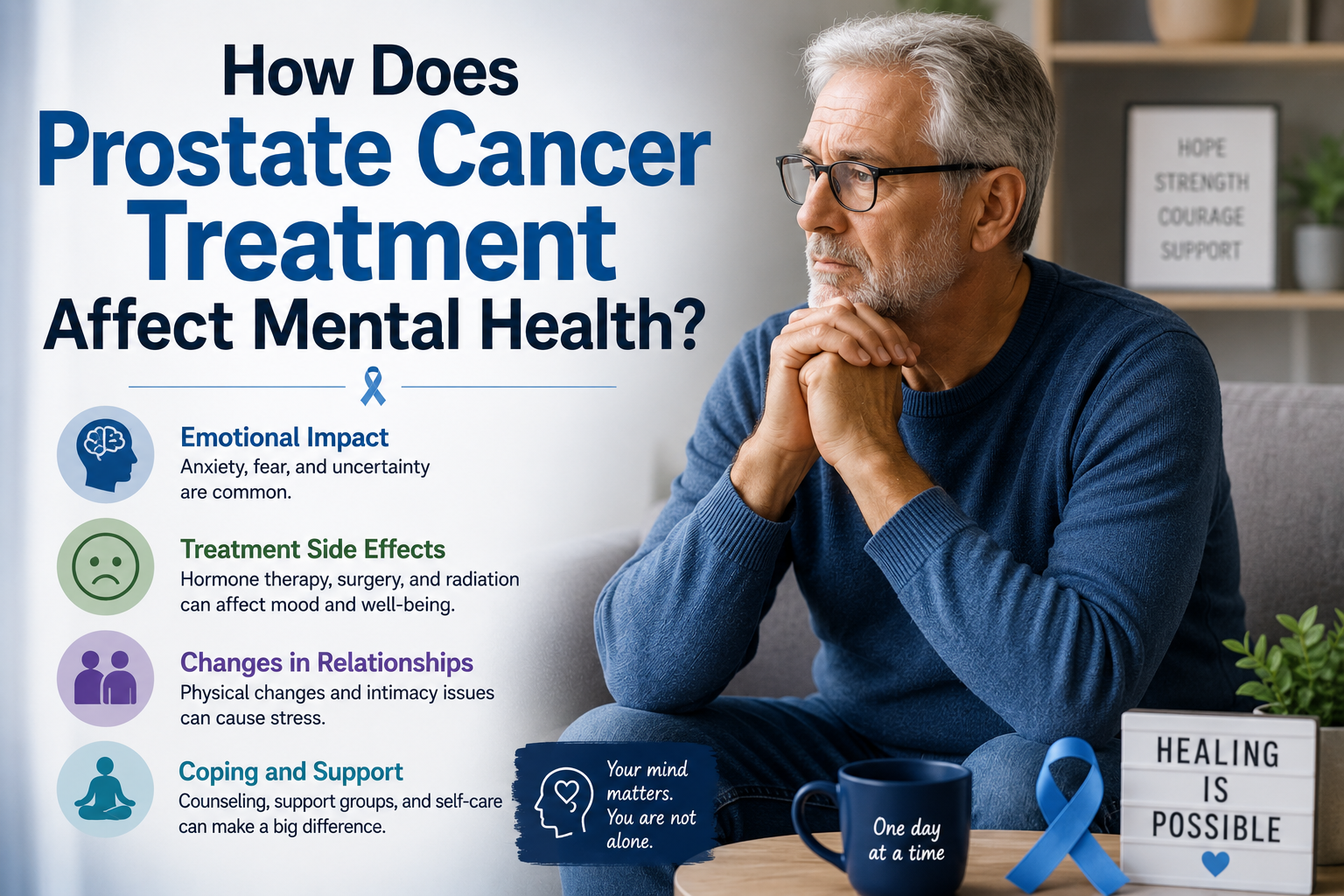 How Does Prostate Cancer Treatment Affect Mental Health?