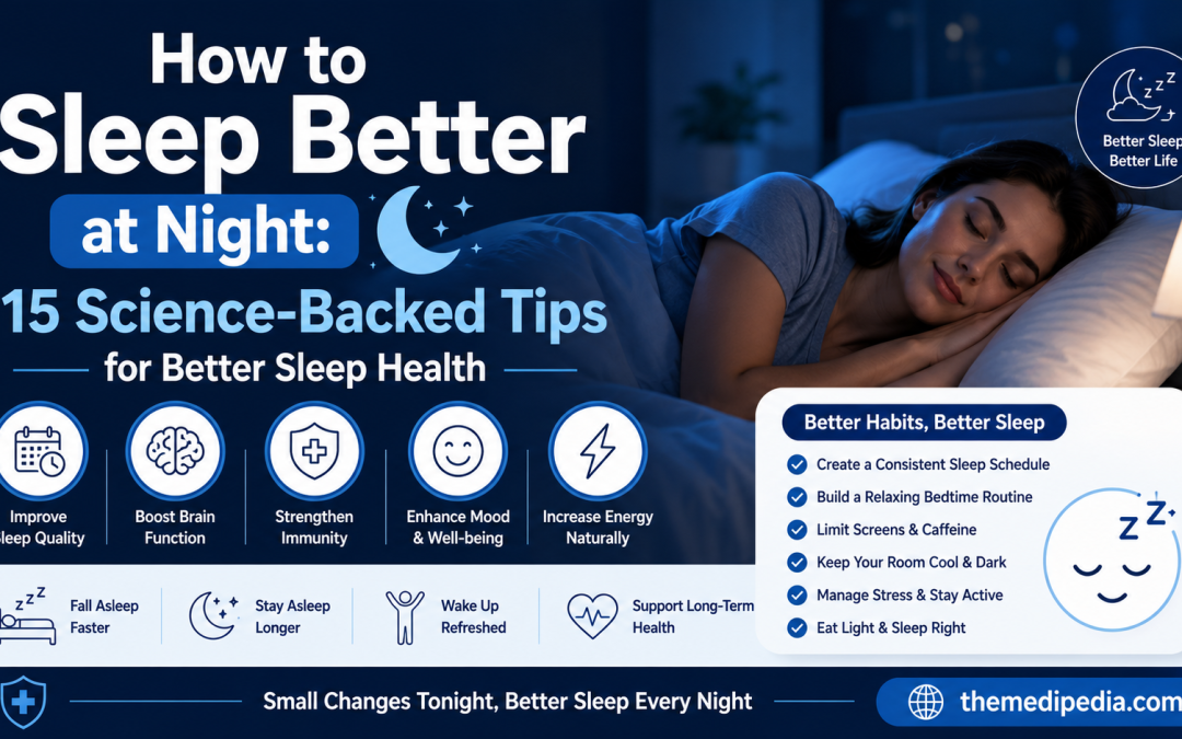 How to Sleep Better at Night: 15 Science-Backed Tips for Better Sleep Health