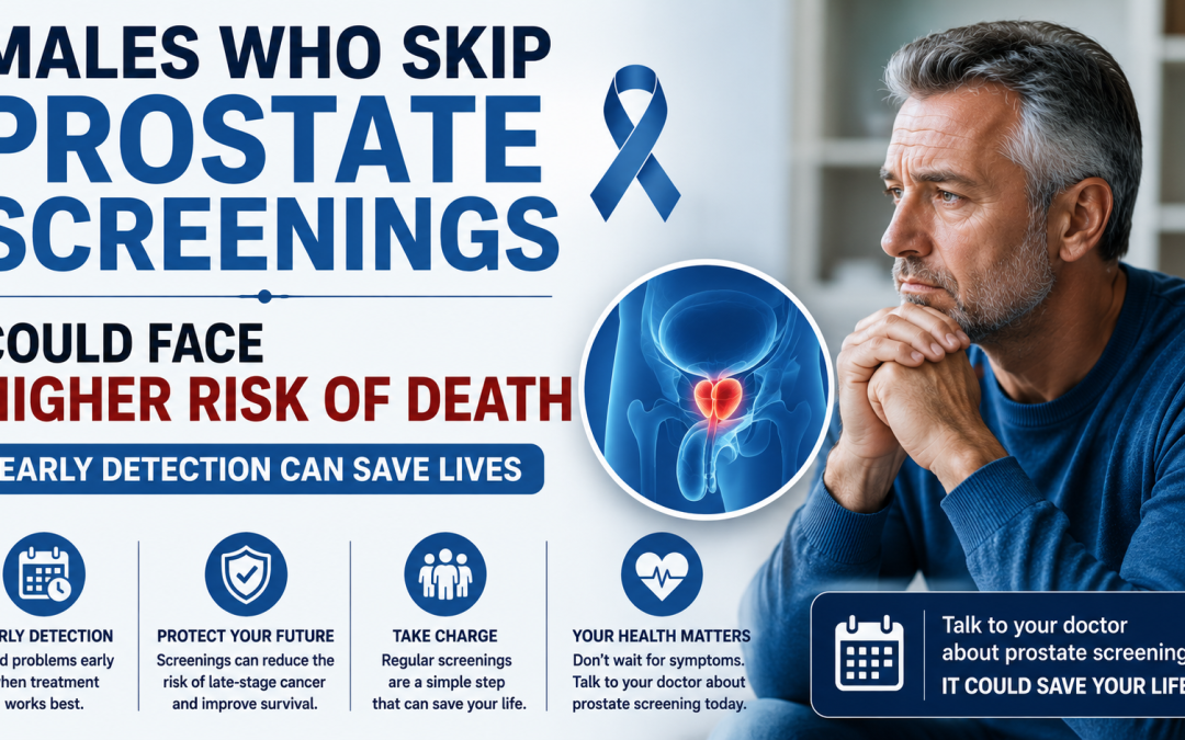 Males Who Skip Prostate Screenings Could Face Higher Risk of Death